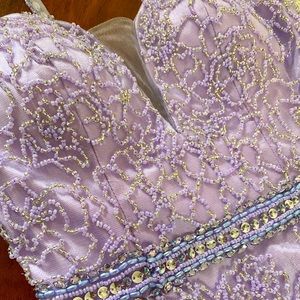 SHERRI HILL Lavender Dress